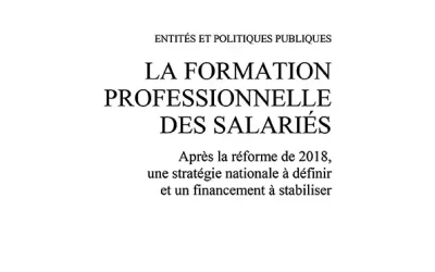 Rapport de la cour des comptes de 2023 relatif à la formation professionnelle des salariés.